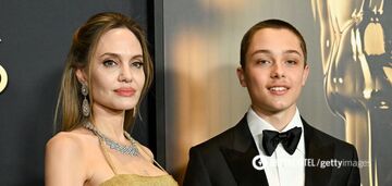 Wygląda jak Brad Pitt w młodości: Angelina Jolie po raz pierwszy od dłuższego czasu wyszła z domu z własnym synem Knoxem. Zdjęcie