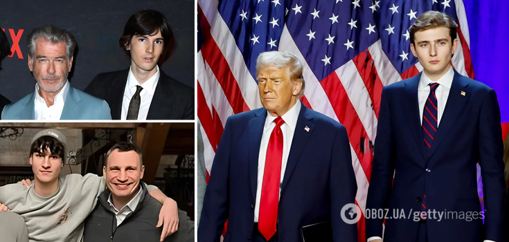 Donald Trump, Vitalii Klychko and more: 5 heirs that have grown way taller than their famous parents. Photo