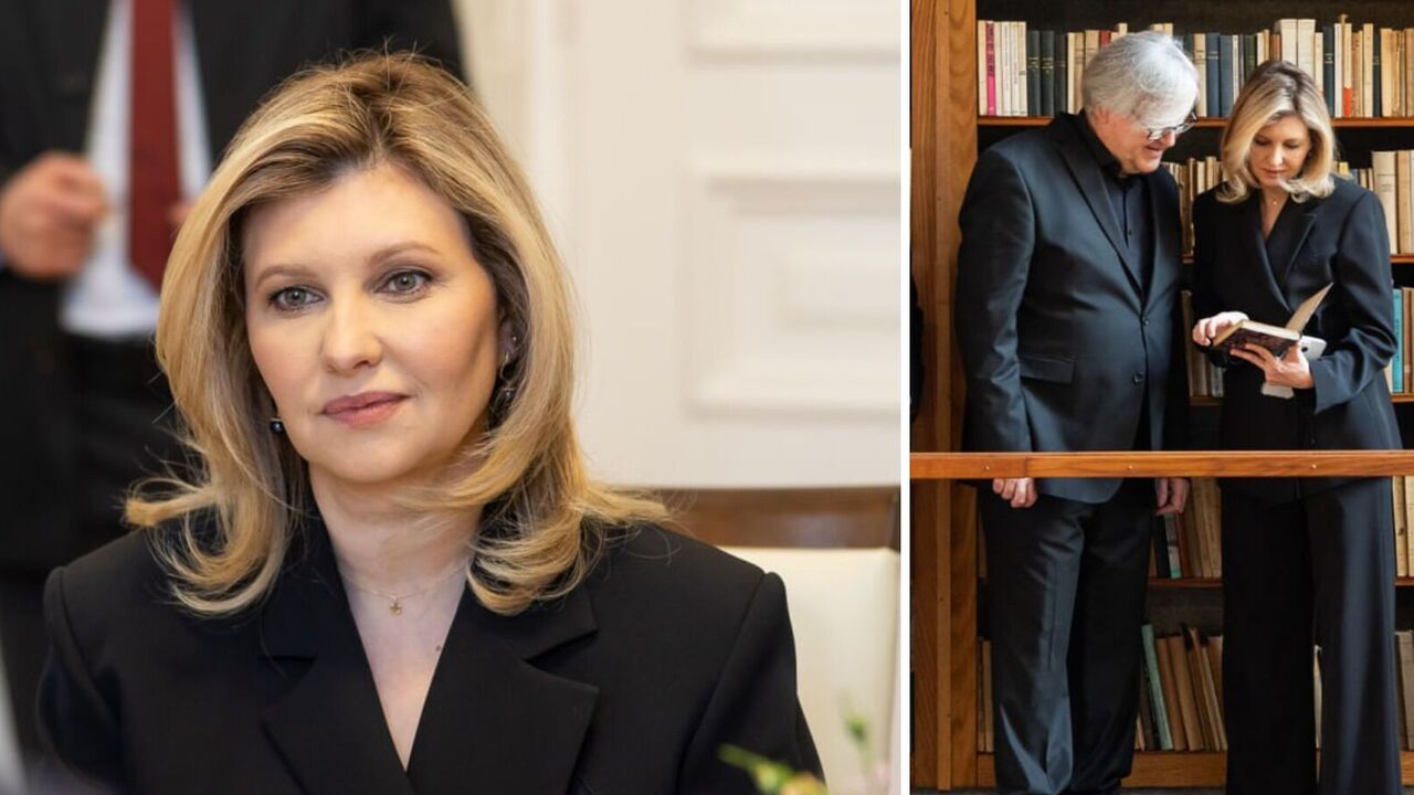 Zełenska nosi spodnie, które nigdy nie wychodzą z mody. Zdjęcie