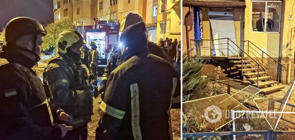 A rocket hit a police station in the center of Kharkiv: one person was killed and many wounded. Photo