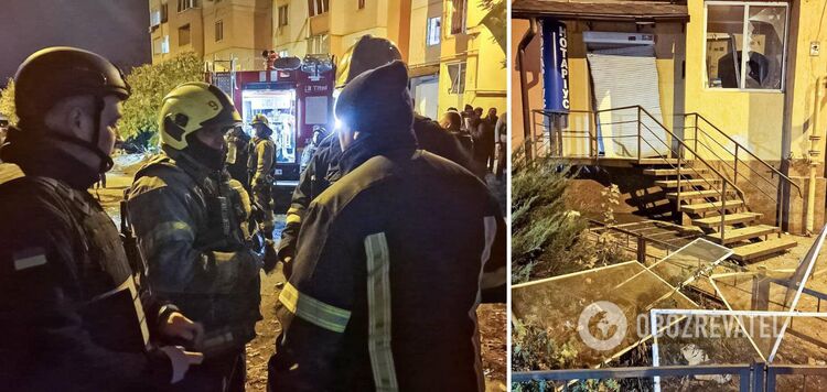 Rakieta uderzyła w posterunek policji w centrum Charkowa: jedna osoba zginęła, a wiele zostało rannych. Zdjęcie