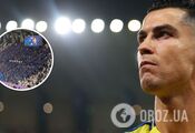 Kibice skandowali "Messi! Messi!" pod adresem Ronaldo. To, co Portugalczyk zrobił w odpowiedzi, zostało zarejestrowane przez kamerę