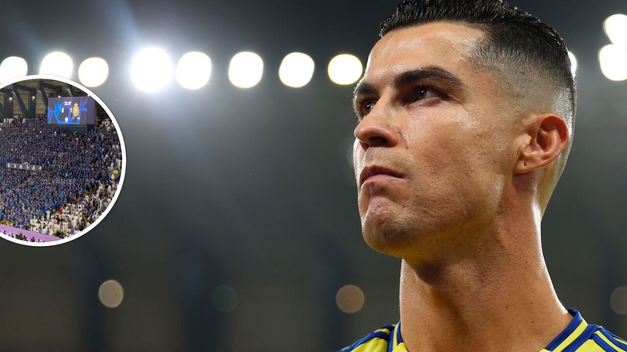 Kibice skandowali "Messi! Messi!" pod adresem Ronaldo. To, co Portugalczyk zrobił w odpowiedzi, zostało zarejestrowane przez kamerę