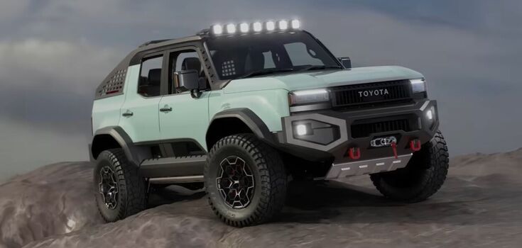 Toyota has turned Land Cruiser and 4Runner into convertibles: exciting photos