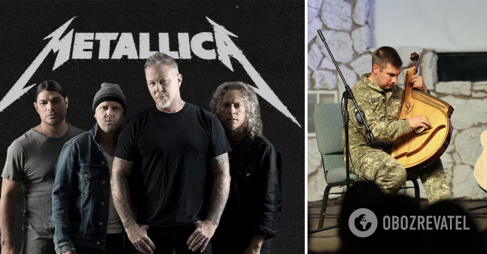 An AFU soldier playing Nothing Else Matters on a bandura wins over Metallica: the legendary band has posted the video on their Instagram page with over 12 million followers