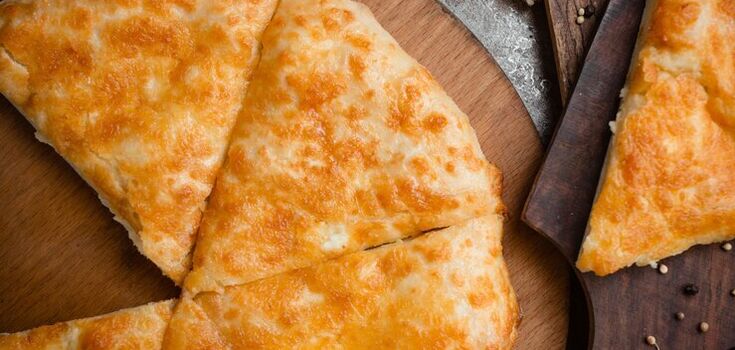 Lazy cheese pancake that is much easier to make than khachapuri: ready in 15 minutes at most