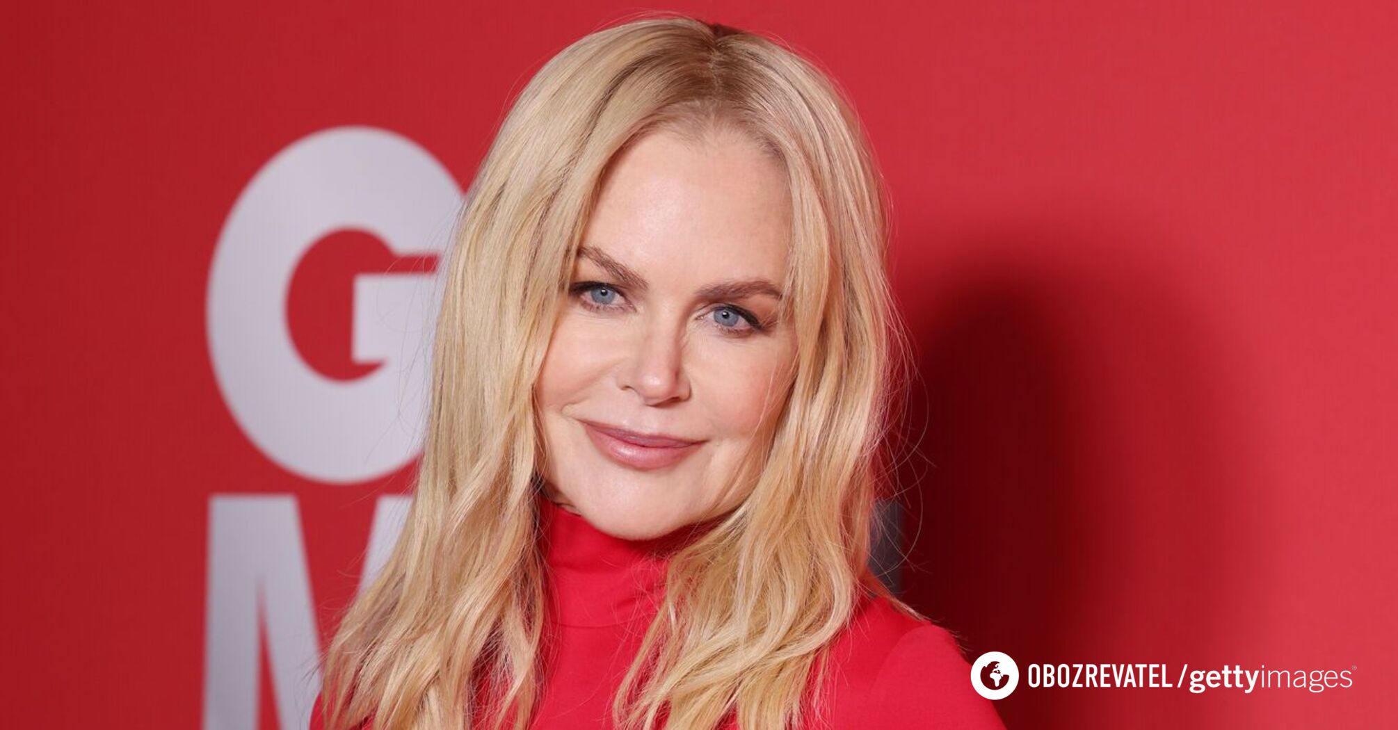 Nicole Kidman, 57, showed off her stunning figure in a tight red dress at the Man of the Year award ceremony. Photo.