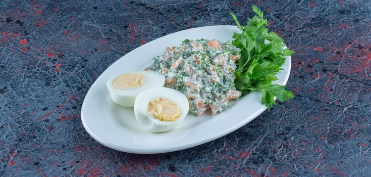 Tastier than Olivier: a hearty holiday salad "Soviet" made from the most budgetary products