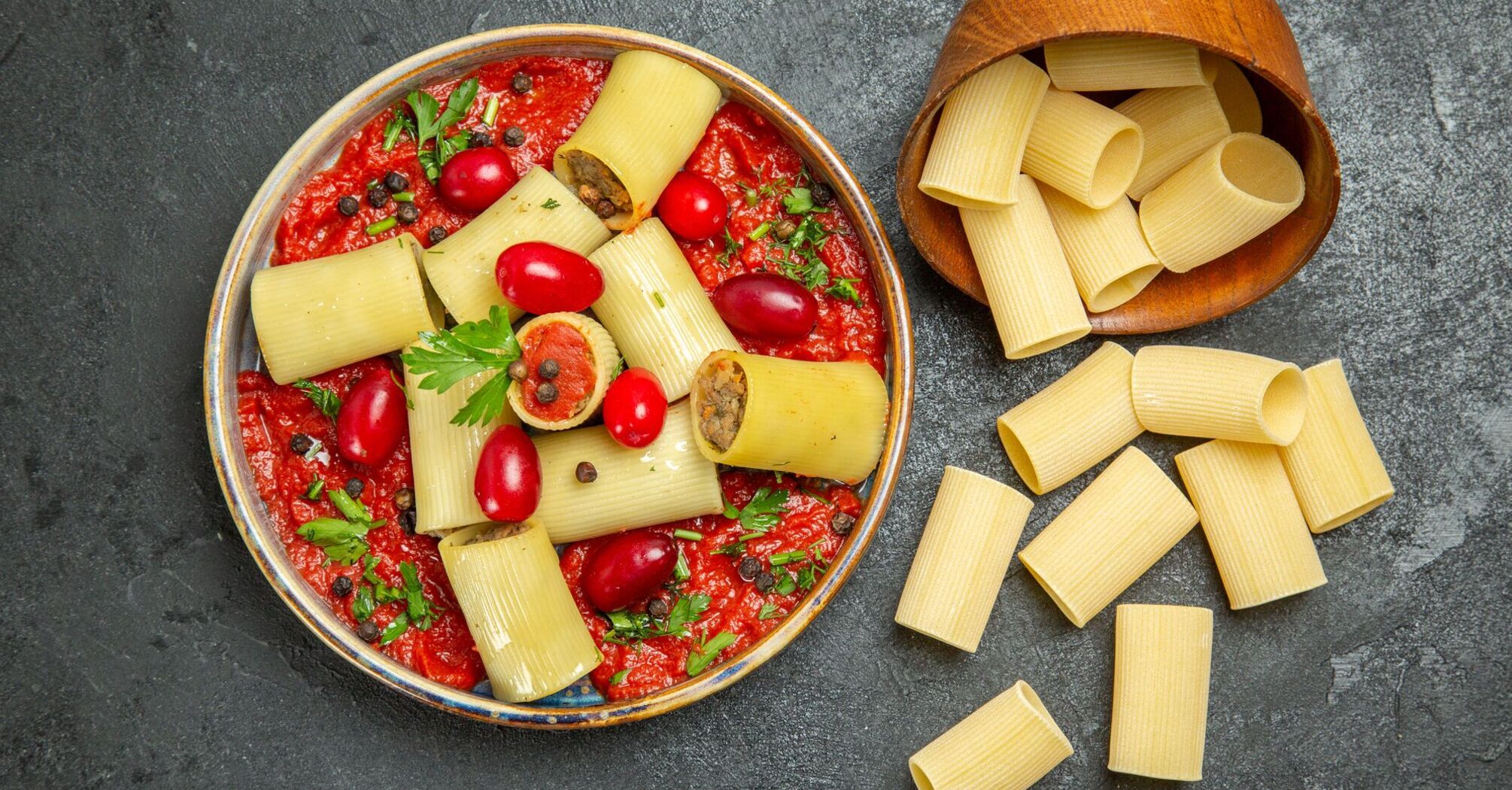 How to cook delicious pasta with cherry and cheese for dinner: a recipe for a very satisfying dish