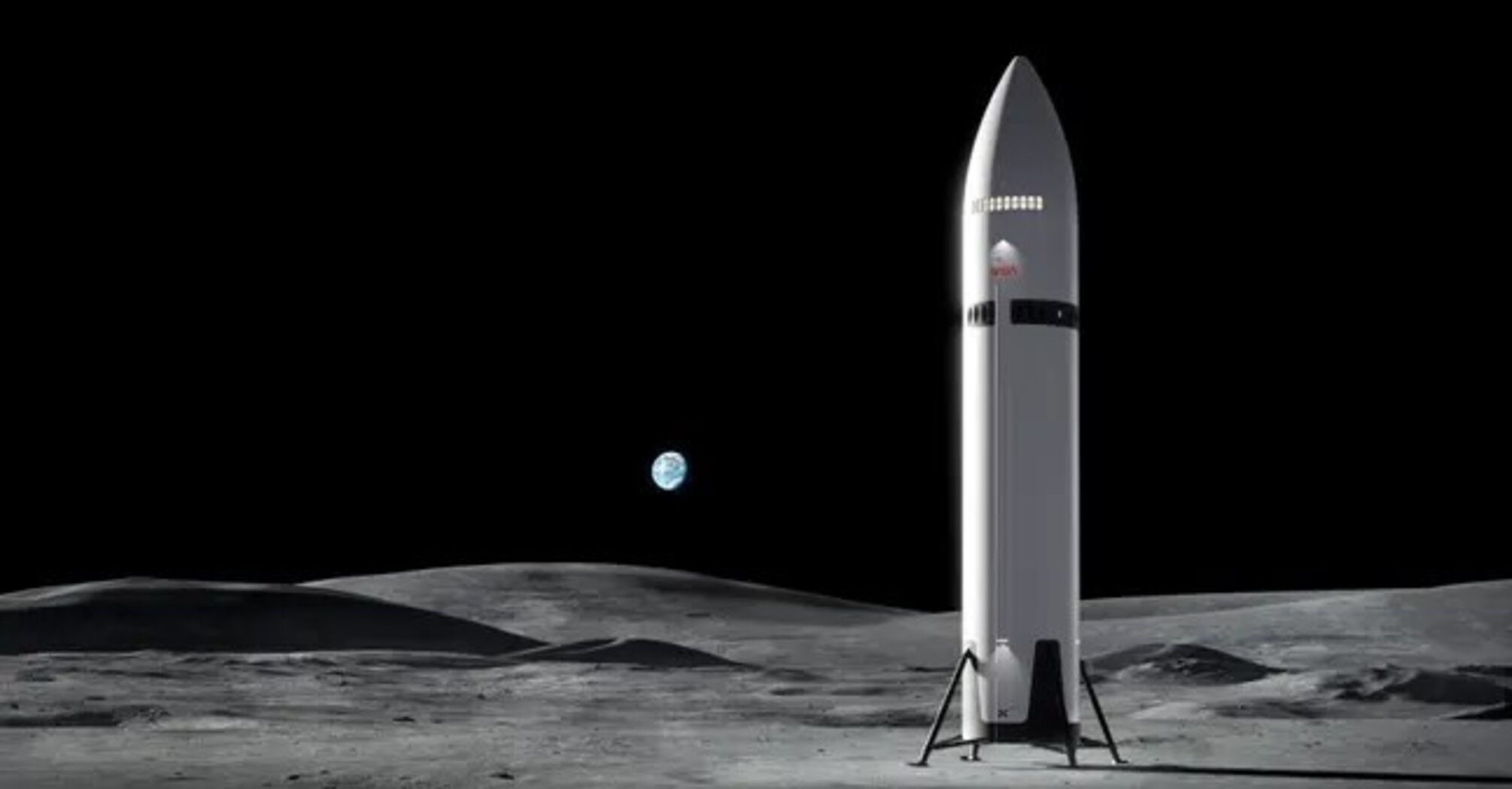 SpaceX and NASA have shown how Starship will help astronauts land on the moon. Photo