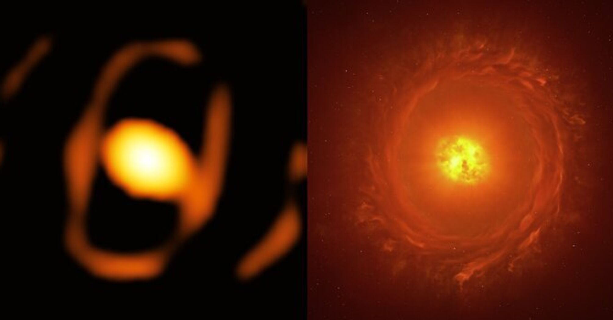 Astronomers have photographed a 'behemoth star': this is the first detailed photo outside the Milky Way