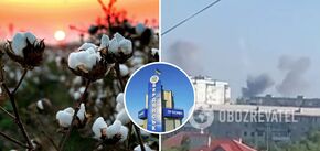 Eksplozja i pożar w rejonie portu w okupowanym Berdiańsku