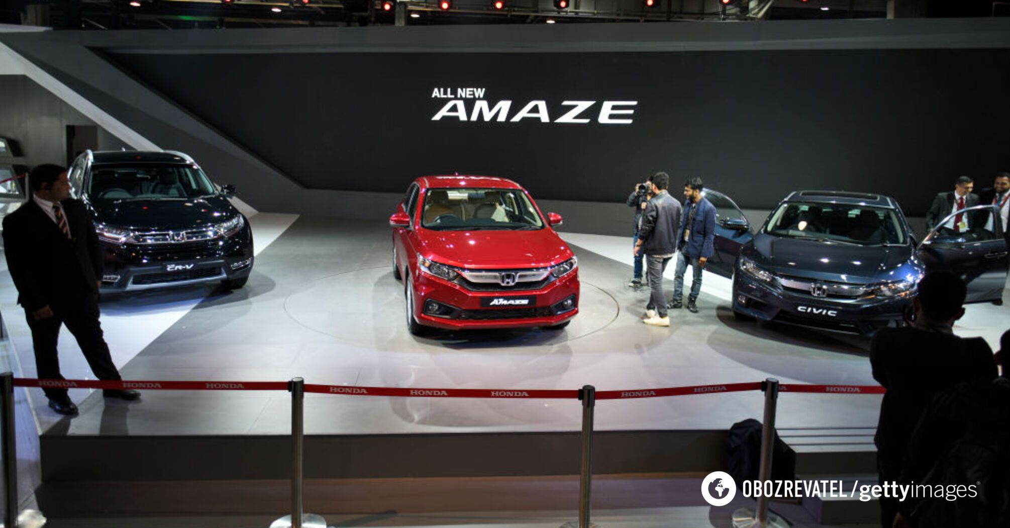 Sophisticated design and more technology: the new Honda Amaze budget sedan was shown online