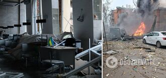 Rosjanie zaatakowali centrum Charkowa: 41 domów zostało uszkodzonych, wielu cywilów zostało rannych. Zdjęcie