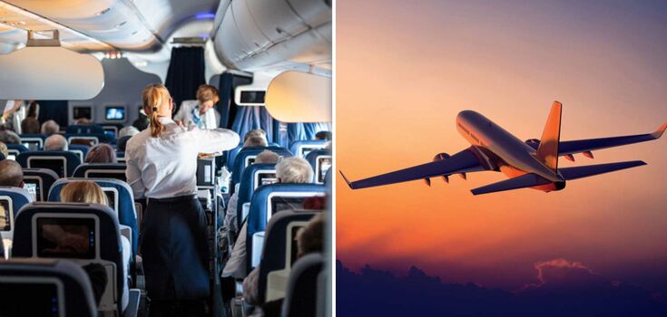 Special rules of behavior apply on board an airplane