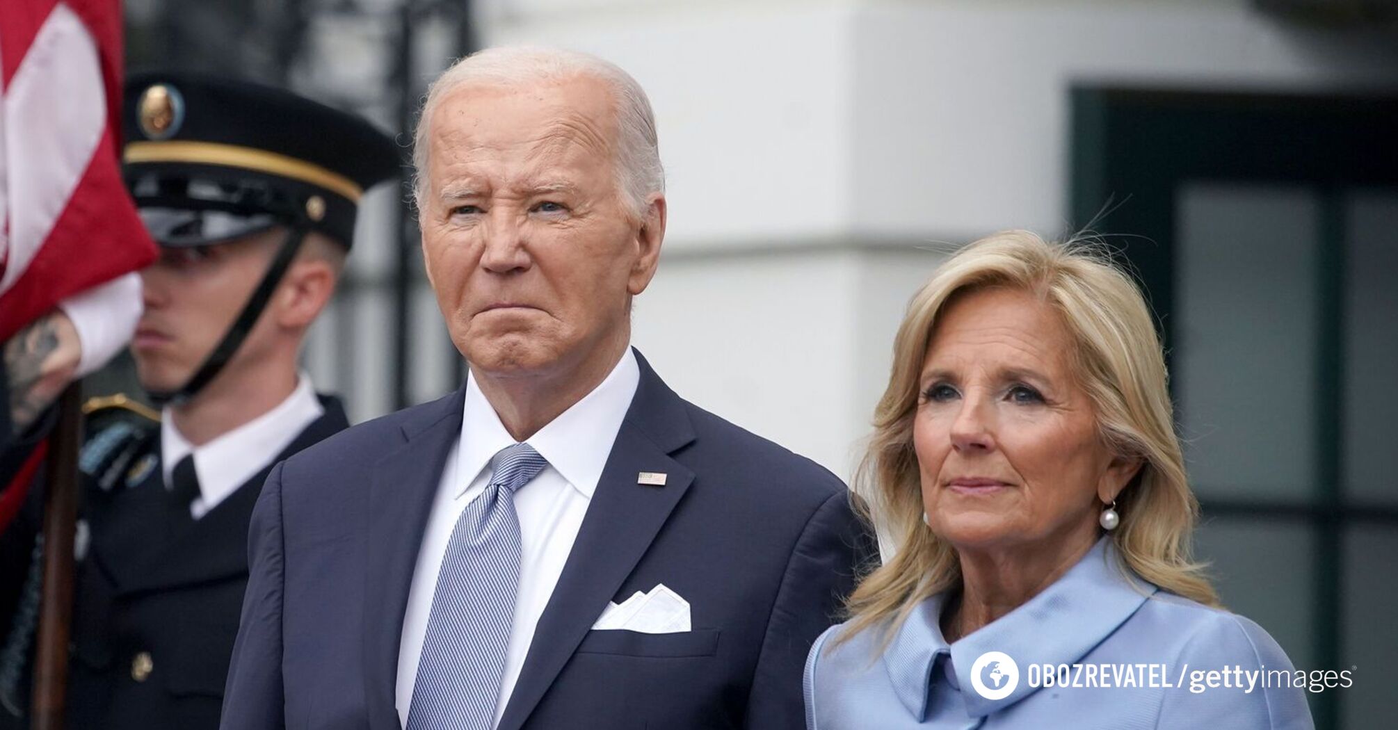 Joe Biden's wife brought him to tears in public. Video