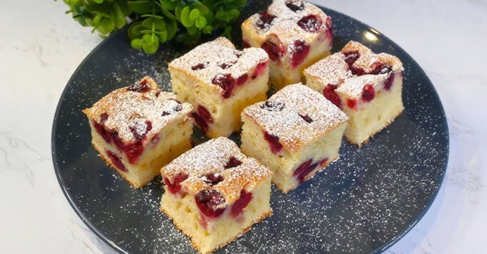 The iconic 'Cherry in the Snow' pie: how to make a dessert for a family tea party