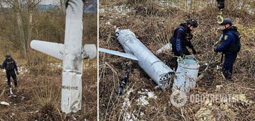 W jednej z dzielnic Kijowa znaleziono wrak rosyjskiego pocisku manewrującego X-55. Szczegóły i zdjęcia