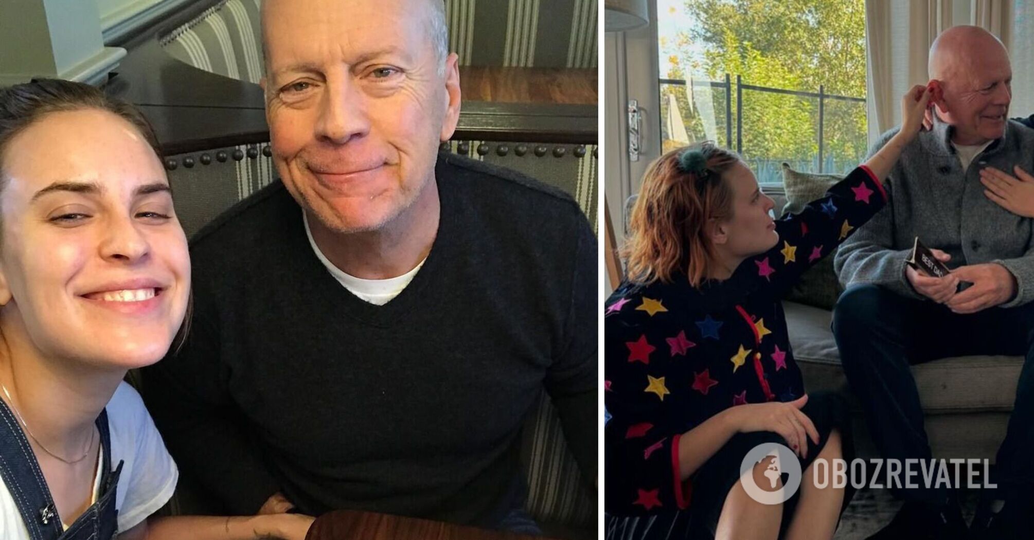 Bruce Willis' daughter shares rare photos of the Die Hard star who suffers from dementia