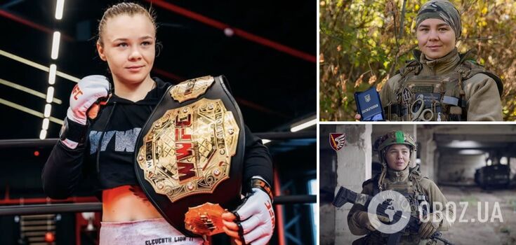 The four-time world champion retired from sports to fight against Russia. Video