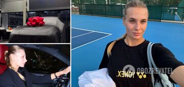 Ukraine No. 3 shows off a $100,000 gift in Odesa. Photo and video