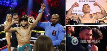 Unbeaten boxer wins New York fight by knockout and calls out Lomachenko and Berinchyk. Video