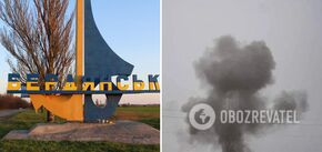 Problemy z elektrycznością i internetem w okupowanym Berdiańsku po serii eksplozji