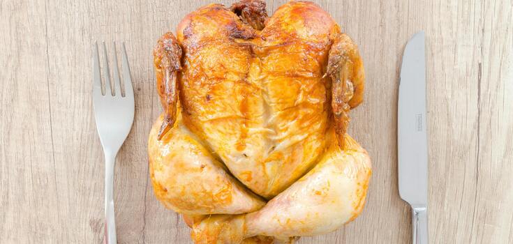 How long to bake a whole chicken to make it juicy: useful calculations