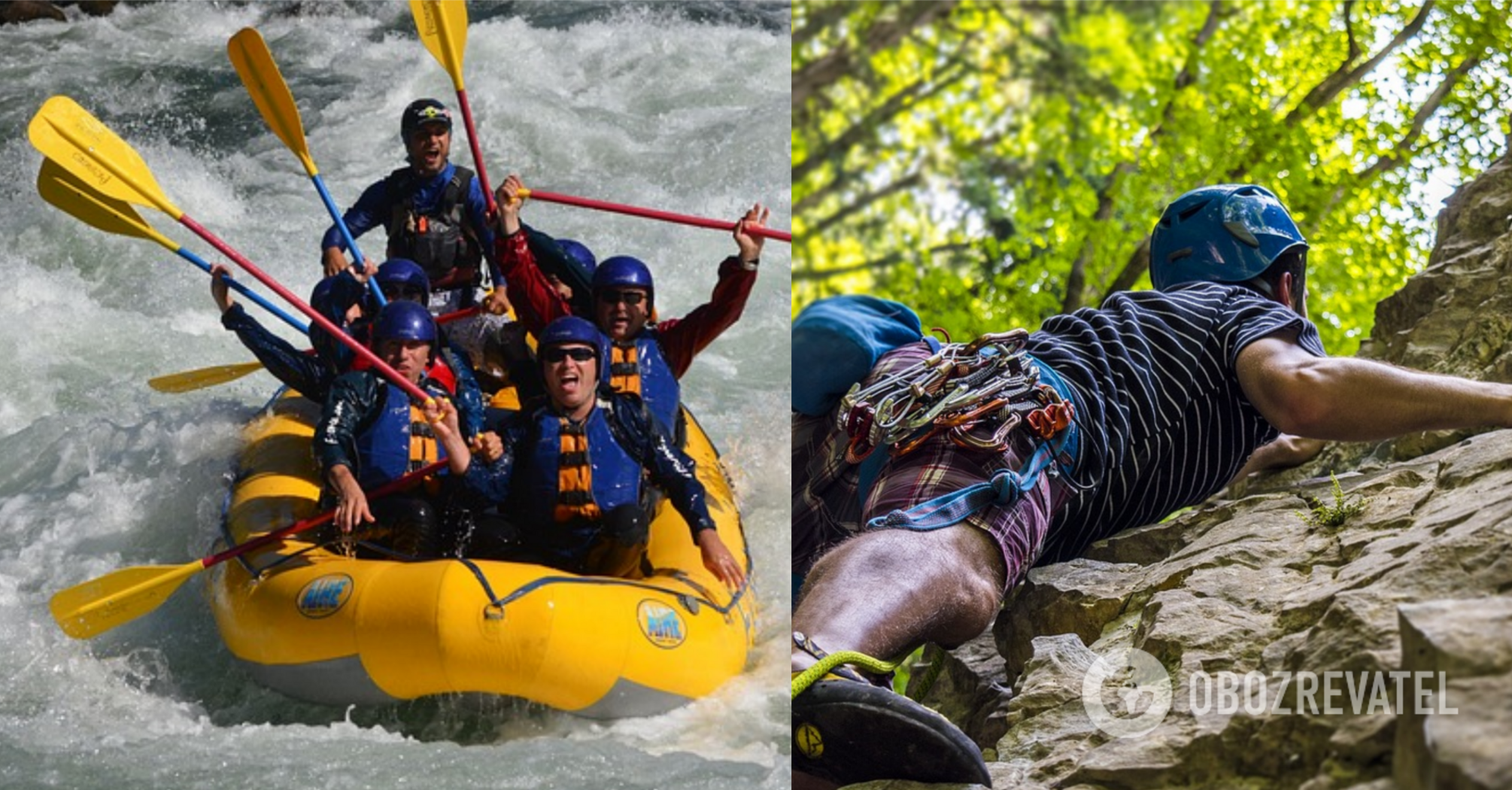 Extreme places for recreation in Ukraine