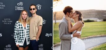 What does the husband of the best tennis player in Ukraine Marta Kostiuk look like. Photo