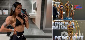 A beauty from Kyiv won the World Bodybuilding and Fitness Cup. Photos and videos