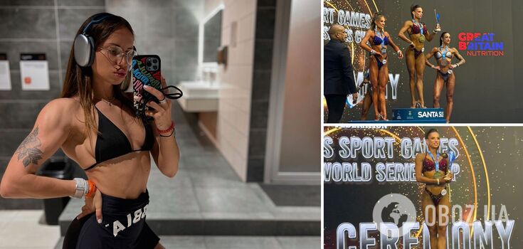 Piękna dziewczyna z Kijowa wygrała Puchar Świata w kulturystyce i fitness. Zdjęcia i wideo