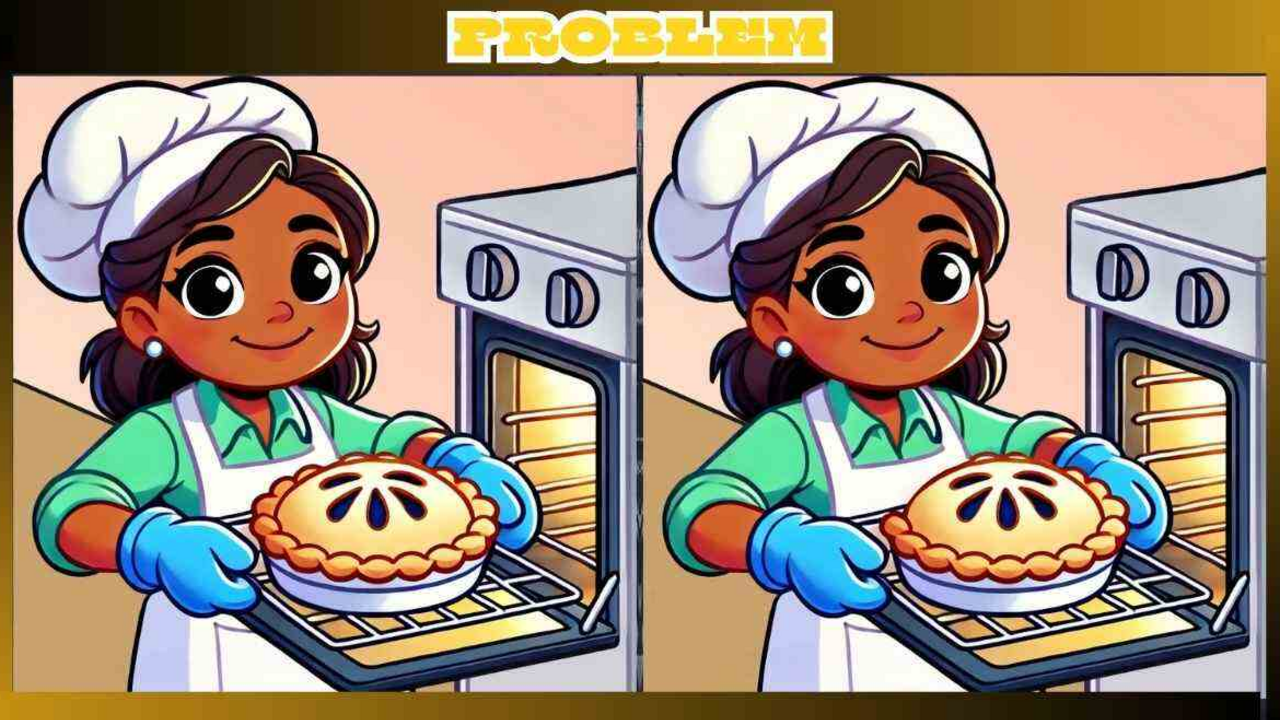 Spot the three differences: a fun puzzle for children and adults