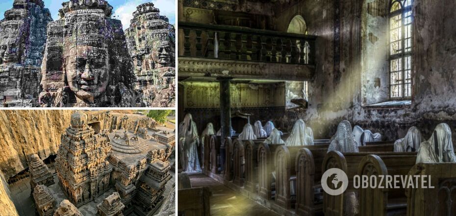 Podróżni organizują wycieczki do świątyń