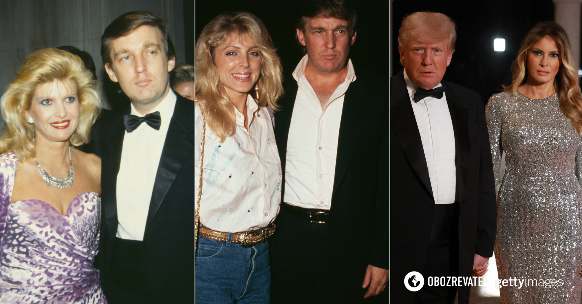 Three wives, five children: what Donald Trump's beloved women and his heirs look like. Photo