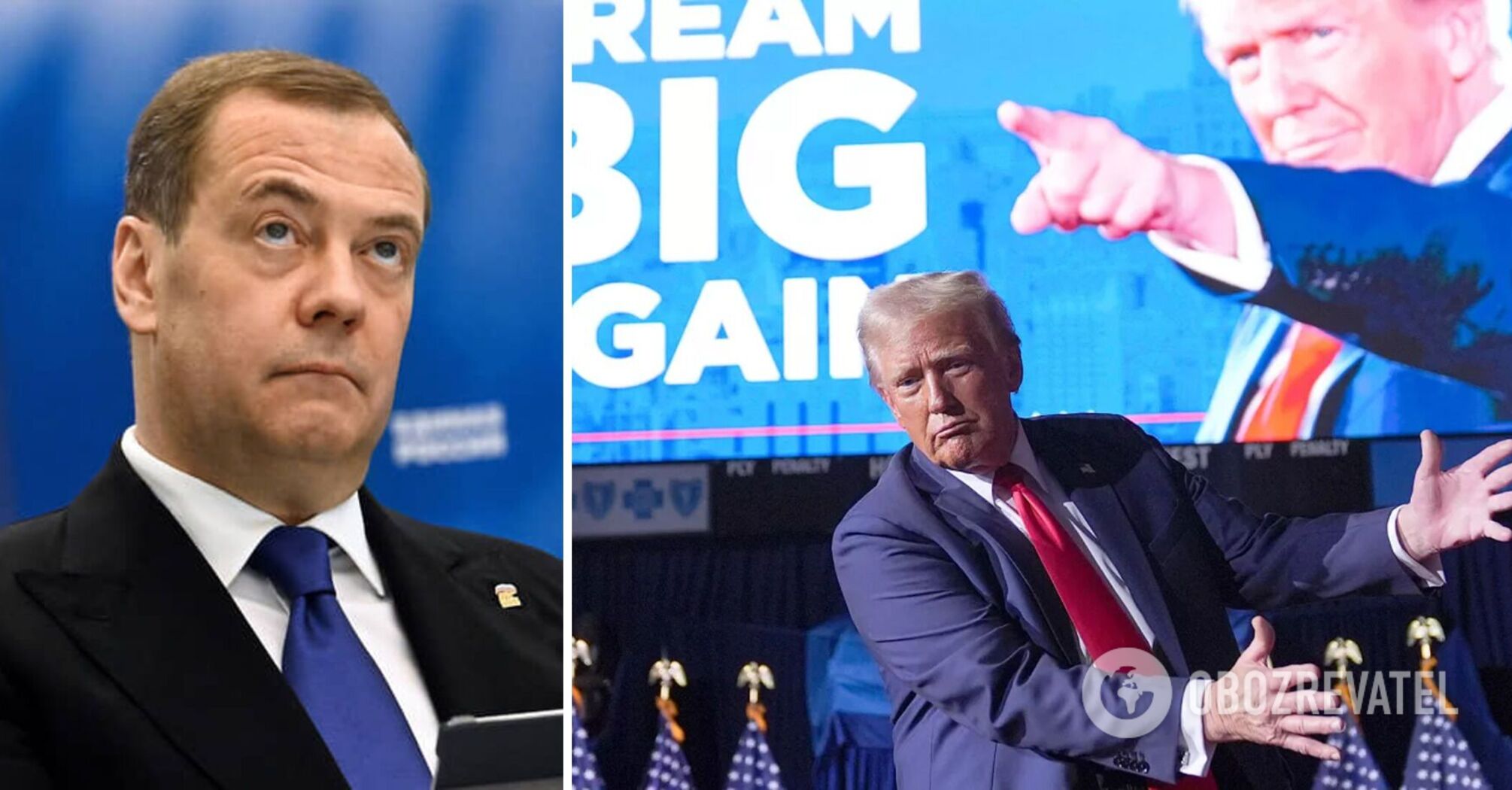 Rosja cieszy się ze zwycięstwa Trumpa w wyborach i mówi o osiągnięciu celów "SWO"