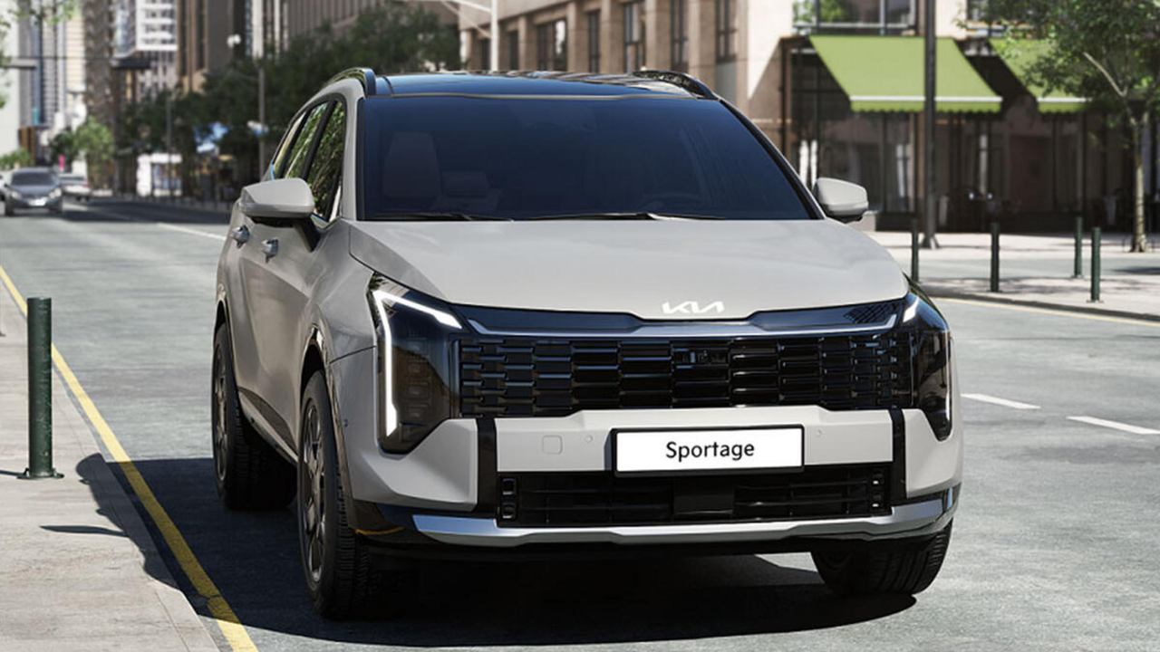 Has a completely different look: what changes has the Kia Sportage hybrid received