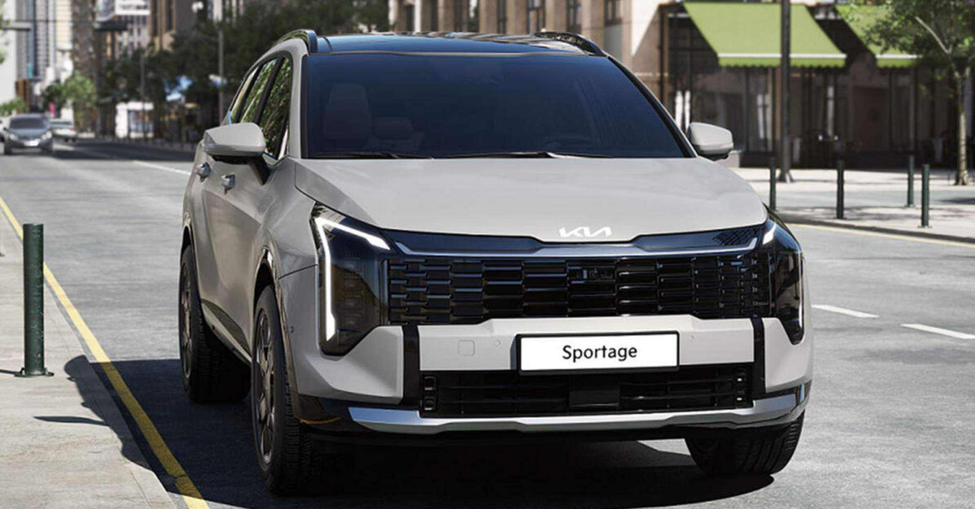 Has a completely different look: what changes has the Kia Sportage hybrid received