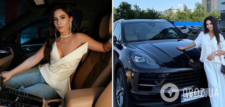 Singer SKYLERR got into a large-scale accident in Kyiv on a new Porsche. Photos from the scene