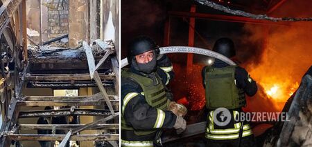 "It flew into the house": footage of the first minutes after Russia's drone strike in Odesa region has been released. Video