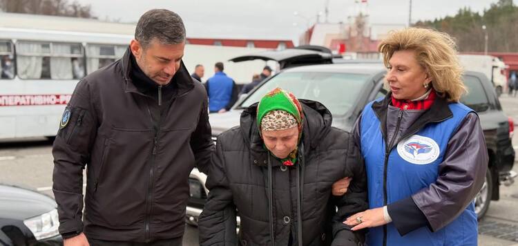 Lubinets met with Moskalkova in Belarus: repatriation of the bodies of the dead, exchange of lists and letters. Photo