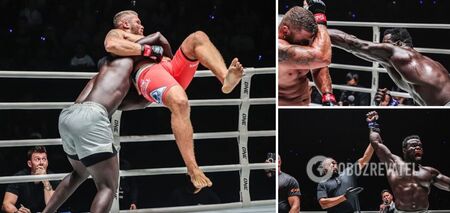 Undefeated Russian suffers crushing defeat, losing his One Championship title to Senegalese. Video