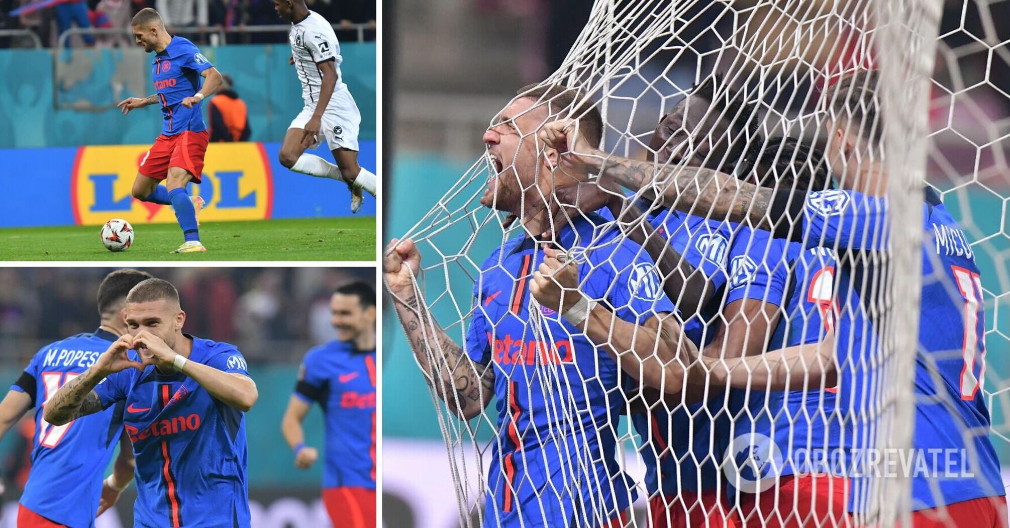 The champion footballer scored a "memorable goal" in the 7th second of the half in the Europa League. Video