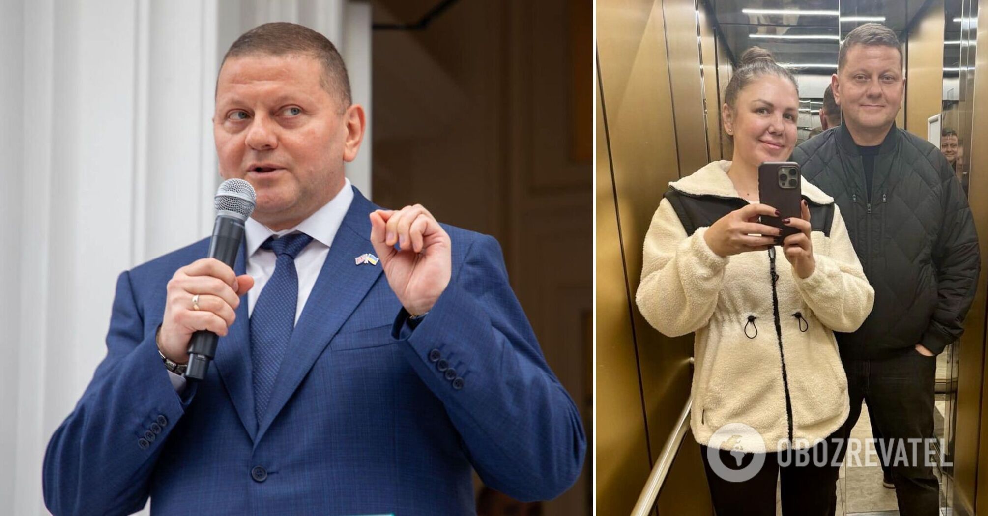 "Like newlyweds": Valerii Zaluzhnyi showed a new photo with his wife