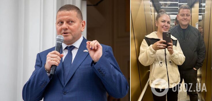 "Like newlyweds": Valerii Zaluzhnyi showed a new photo with his wife