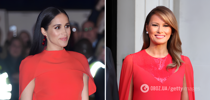 Who's copying whom? 5 looks of Meghan Markle and Melania Trump that are incredibly similar. Photo.