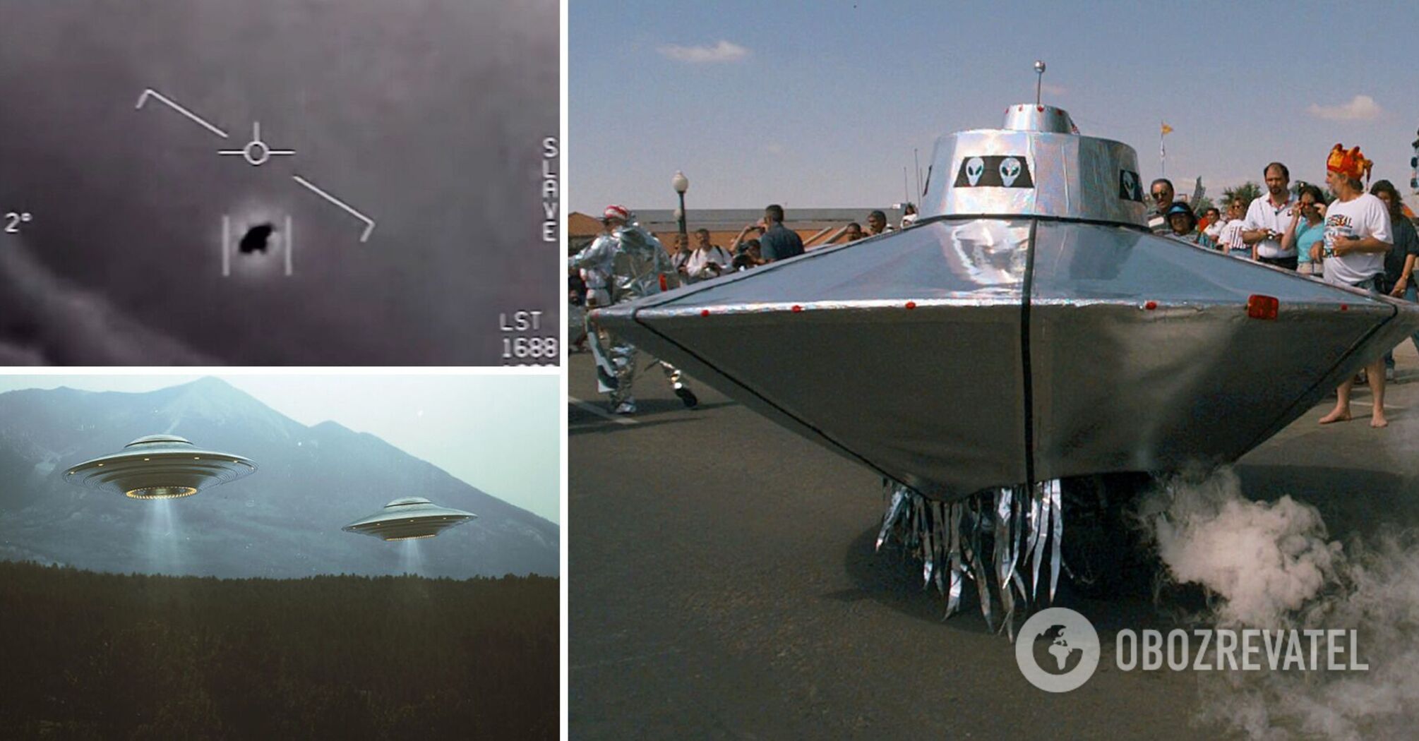 Zbudowano latający spodek, aby upamiętnić 50. rocznicę "incydentu w Roswell"