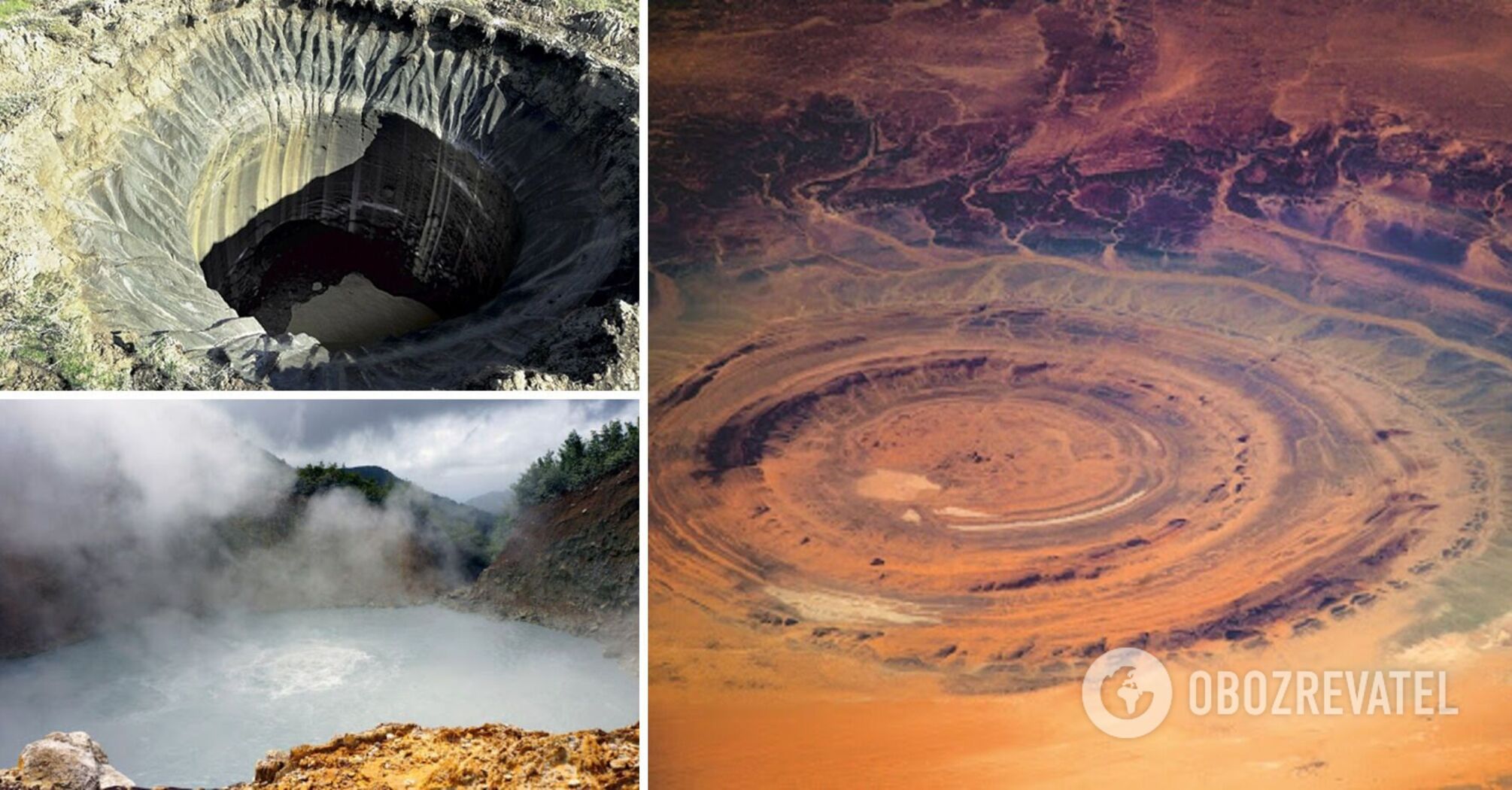 Mysterious objects on the planet that researchers cannot explain