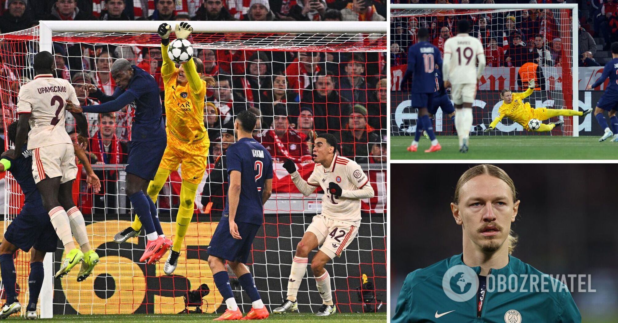 The most expensive goalkeeper in history. The Russian goalkeeper disgraced himself in the Champions League match. Video