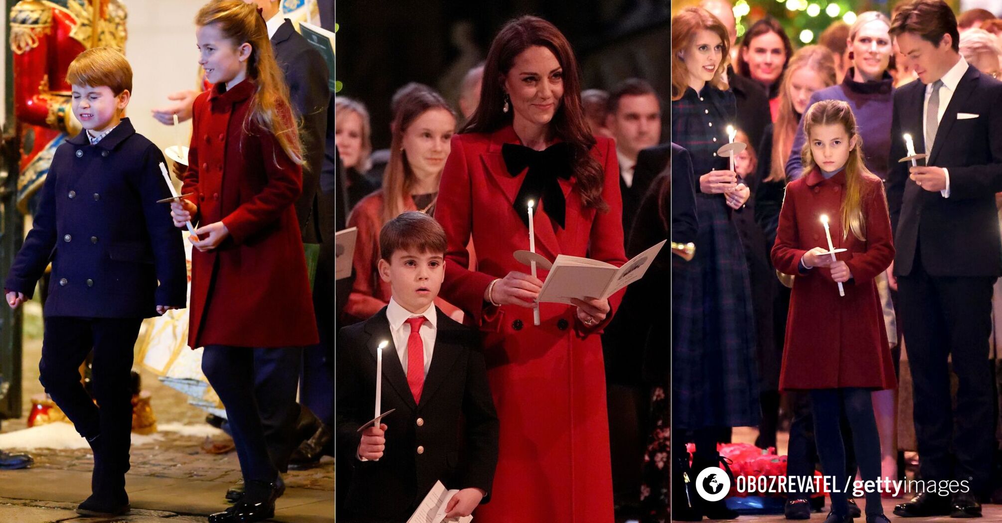 Louis is no longer so naughty, while Charlotte is a copy of mom: how Kate Middleton and Prince William's children have changed in a year. Photo